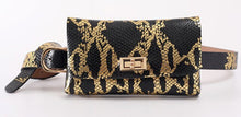 Load image into Gallery viewer, Snake Print Belt Bags