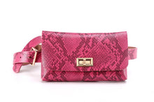 Load image into Gallery viewer, Snake Print Belt Bags