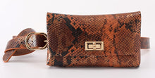 Load image into Gallery viewer, Snake Print Belt Bags