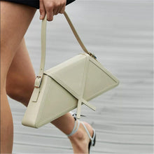 Load image into Gallery viewer, Trapezoid Panel Handbag
