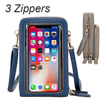 Load image into Gallery viewer, Mini Crossbody Bag with Touch Screen Pouch