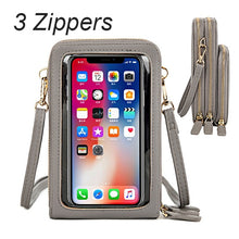 Load image into Gallery viewer, Mini Crossbody Bag with Touch Screen Pouch