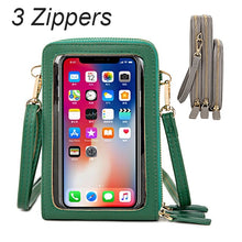 Load image into Gallery viewer, Mini Crossbody Bag with Touch Screen Pouch