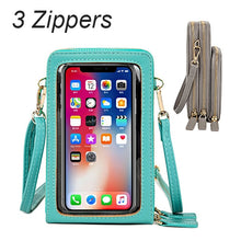 Load image into Gallery viewer, Mini Crossbody Bag with Touch Screen Pouch