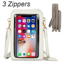 Load image into Gallery viewer, Mini Crossbody Bag with Touch Screen Pouch