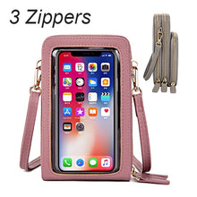 Load image into Gallery viewer, Mini Crossbody Bag with Touch Screen Pouch