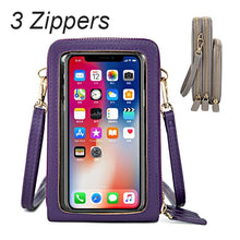 Load image into Gallery viewer, Mini Crossbody Bag with Touch Screen Pouch