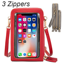 Load image into Gallery viewer, Mini Crossbody Bag with Touch Screen Pouch