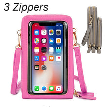 Load image into Gallery viewer, Mini Crossbody Bag with Touch Screen Pouch