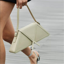 Load image into Gallery viewer, Trapezoid Panel Handbag
