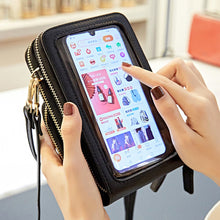 Load image into Gallery viewer, Mini Crossbody Bag with Touch Screen Pouch
