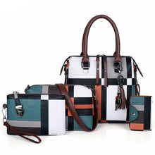 Load image into Gallery viewer, 4pc Messenger Tote Bag Set
